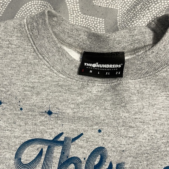 The Hundreds Grey Crewneck SMALL - Picture 3 of 3
